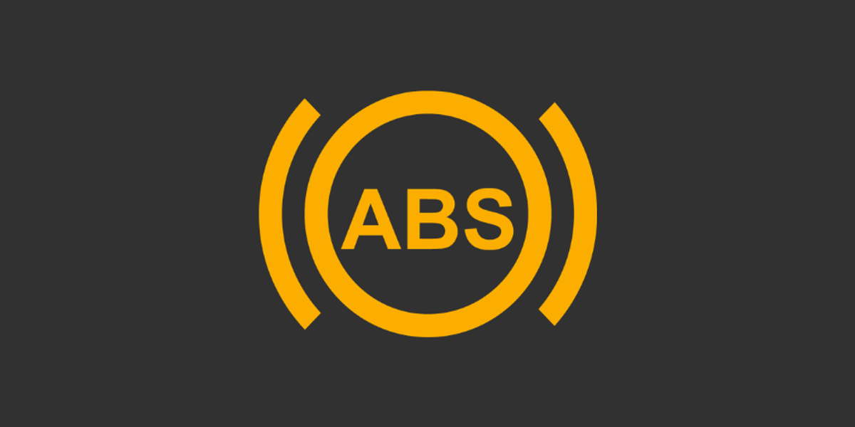 Advarselslampe: ABS