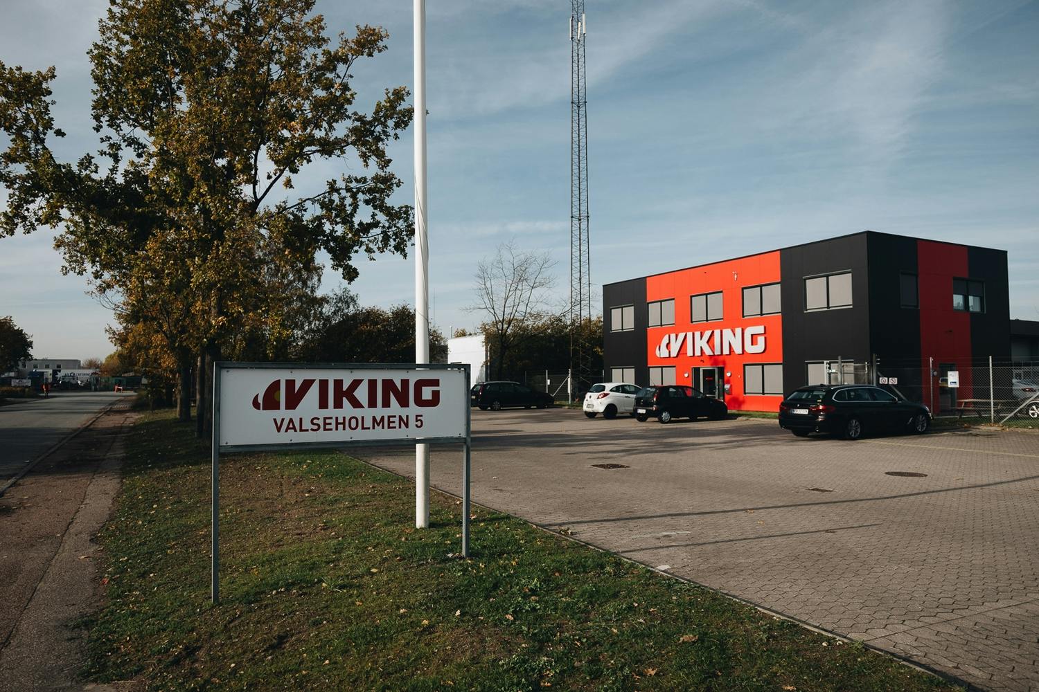Viking kontor i Danmark.